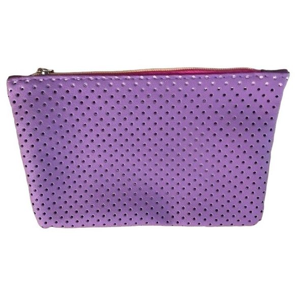 NWOT Ipsy Cosmetic Bag - Purple Mesh - Picture 5 of 7